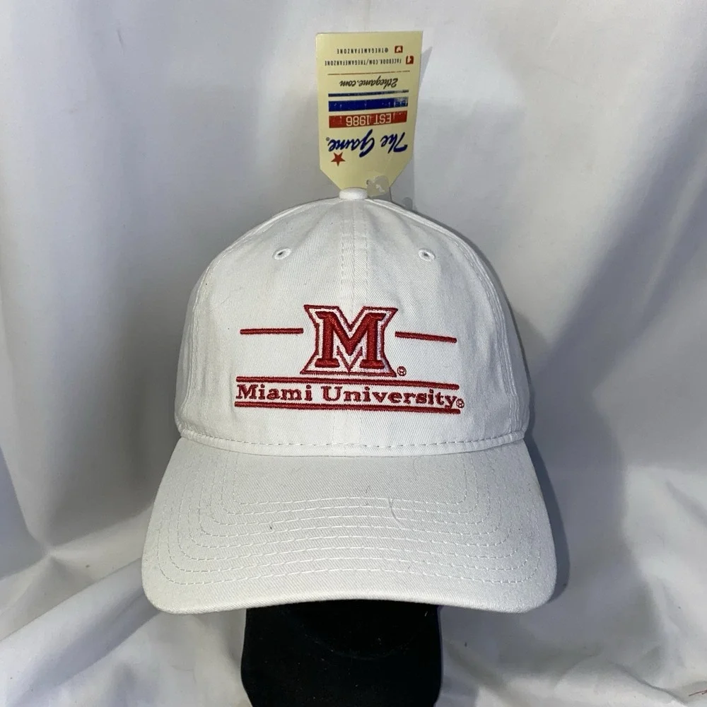 NWT‎ Miami University Redhawks The Game Adjustable Strapback Hat Cap